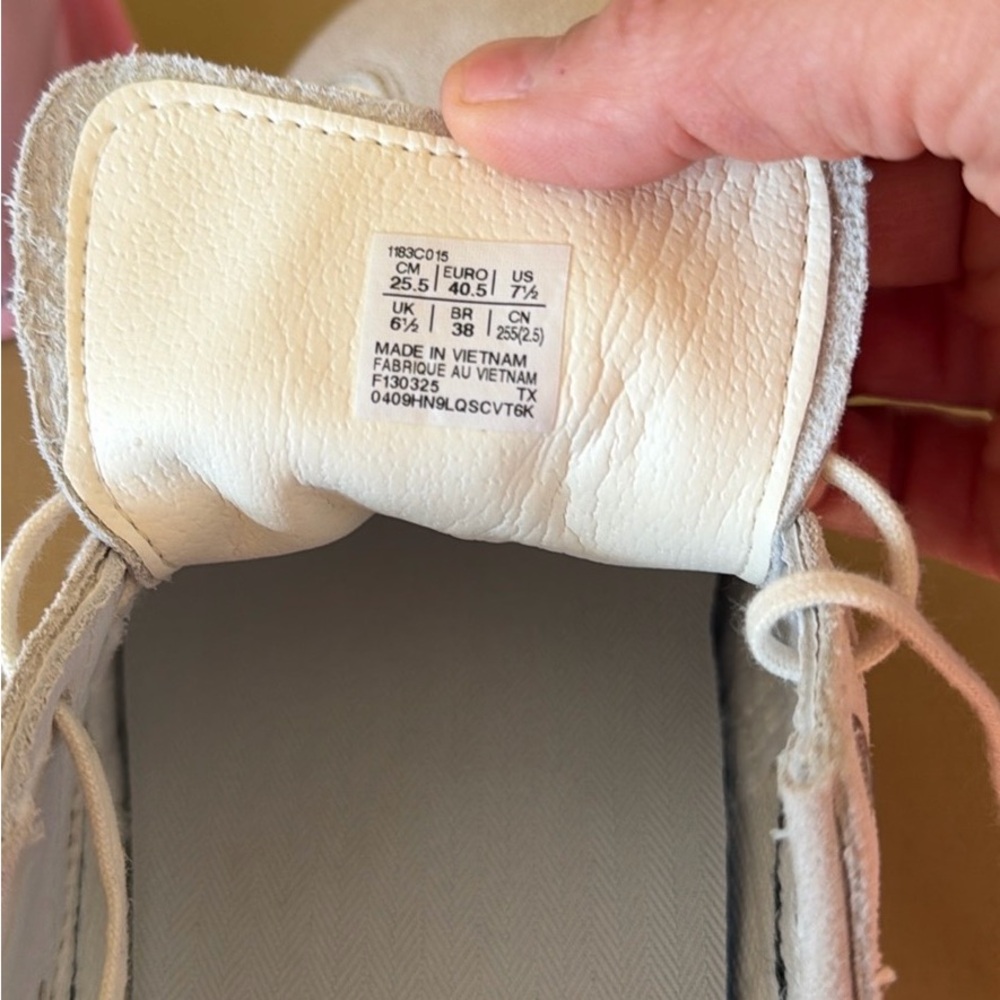 Onitsuka Tiger by Asics Cream and Beige Women's Athletic Sneakers - Picture 8 of 8